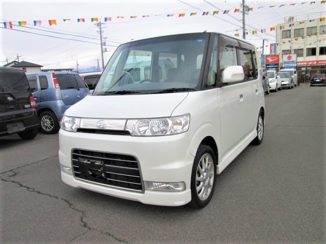 中古車 ダイハツ タントカスタム Vsターボ の中古車詳細 48 000km パールホワイト 長野県 48万円 中古車情報 中古車 検索なら 車選びドットコム 車選び Com