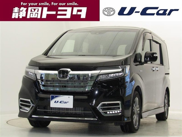 中古車 ホンダ ステップワゴン 2 0 スパーダ ハイブリッド G Ex ホンダセンシング の中古車詳細 25 000km ブラック 静岡県 269 9万円 中古車情報 中古車検索なら 車選びドットコム 車選び Com