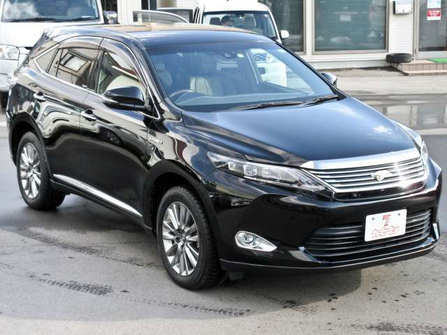 中古車 トヨタ ハリアー 2 5 ハイブリッド E Four プレミアム 4wd の中古車詳細 102 000km ブラック 青森県 190万円 中古車情報 中古車検索なら 車選びドットコム 車選び Com