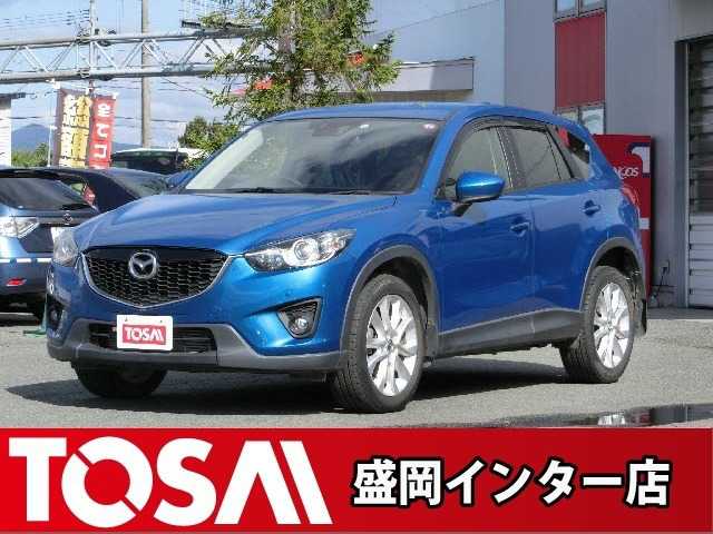 中古車 マツダ Cx 5 2 2 Xd Lパッケージ 4wd の中古車詳細 95 000km ブルー 岩手県 75 8万円 中古車情報 中古車検索なら 車選びドットコム 車選び Com