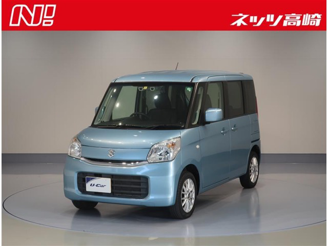 中古車 スズキ スペーシア G デュアルカメラブレーキサポート装着車 の中古車詳細 34 000km ブルー 群馬県 万円 中古車 情報 中古車検索なら 車選びドットコム 車選び Com