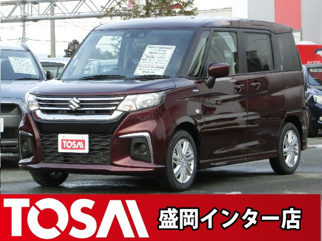 中古車 スズキ ソリオ 1 2 ハイブリッド Hybrid Mx 4wd の中古車詳細 登録済未使用車 7km レッド 岩手県 187万円 中古車情報 中古車検索なら 車選びドットコム 車選び Com