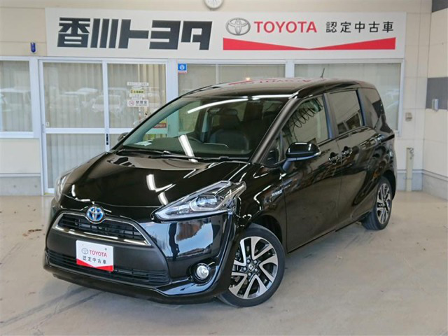 中古車 トヨタ シエンタ ハイブリッド 1 5 G クエロ の中古車詳細 39 000km ブラックメタリック 香川県 213万円 中古車 情報 中古車検索なら 車選びドットコム 車選び Com