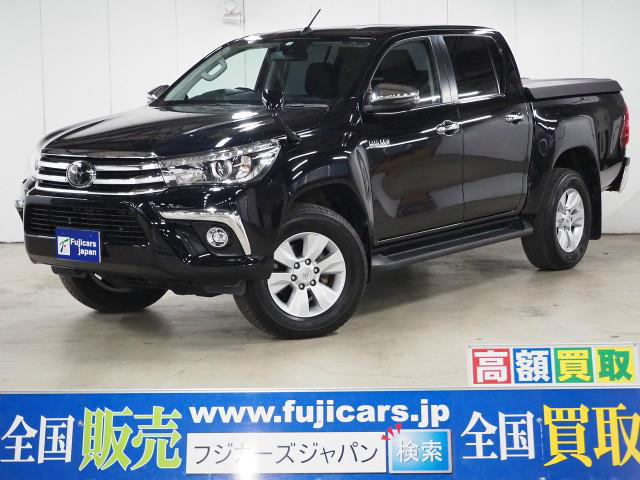 中古車 トヨタ ハイラックス 2 4 Z ディーゼル 4wd ハードトノカバー Rデフロック Pcs Dt の中古車詳細 60 491km ブラック 北海道 309万円 中古車情報 中古車検索なら 車選びドットコム 車選び Com