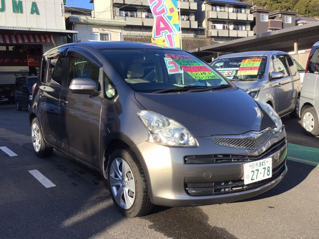中古車 トヨタ ラクティス 1 3 X Lパッケージ の中古車詳細 52 000km ダークシルバーメタリック 高知県 33万円 中古車情報 中古車検索なら 車選びドットコム 車選び Com