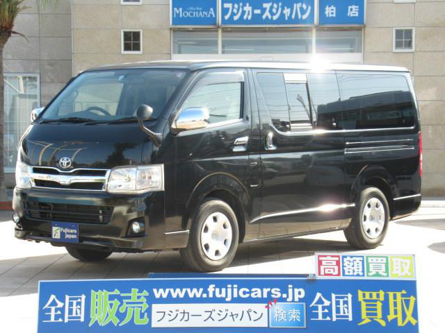 中古車 トヨタ ハイエース オグショーベッドキットディーゼルターボ の中古車詳細 80 133km ブラック 千葉県 249万円 中古 車情報 中古車検索なら 車選びドットコム 車選び Com