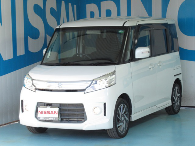 中古車 スズキ スペーシアカスタム Ts の中古車詳細 50 000km パールホワイト 神奈川県 74 8万円 中古車情報 中古車 検索なら 車選びドットコム 車選び Com