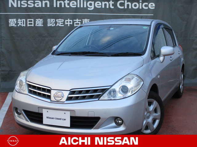 中古車 日産 ティーダ 1 5 15m 63 000km シルバー 愛知県 29 8万円 中古車情報 中古車検索なら 車選びドットコム 車 選び Com