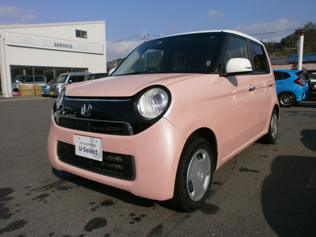 中古車 ホンダ N One G Lパッケージ の中古車詳細 40 000km ピンクホワイトツートン 奈良県 109 8万円 中古車情報 中古車検索なら 車選びドットコム 車選び Com