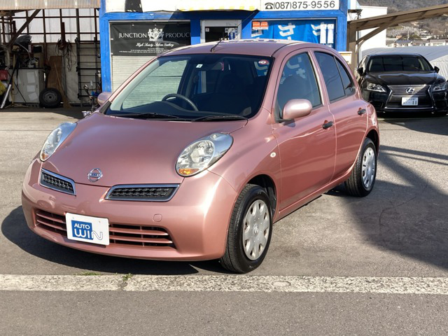 中古車 日産 マーチ 1 2 12s の中古車詳細 105 000km ピンク 香川県 5万円 中古車情報 中古車検索なら 車 選びドットコム 車選び Com