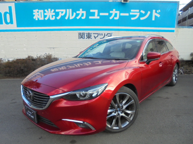 中古車 マツダ アテンザワゴン 2 2 Xd Lパッケージ の中古車詳細 44 000km ワインレッド 埼玉県 218 4万円 中古車情報 中古車検索なら 車選びドットコム 車選び Com