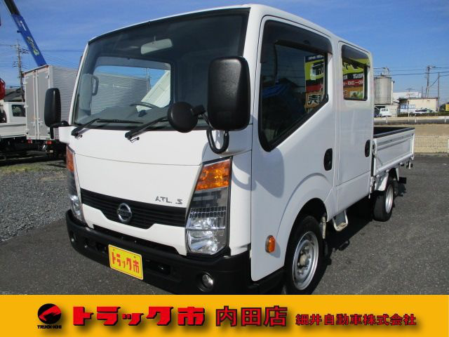 中古車 日産 アトラス 3 0 ダブルキャブ ショート スーパーロー ディーゼル 積載1 25トン の中古車詳細 63 000km ホワイト 埼玉県 198万円 中古車情報 中古車検索なら 車選びドットコム 車選び Com