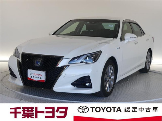 中古車 トヨタ クラウンアスリート ハイブリッド 2 5 S Jフロンティア の中古車詳細 24 000km パールメタリック 千葉県 298万円 中古車情報 中古車検索なら 車選びドットコム 車選び Com