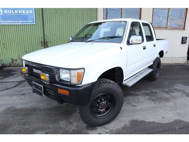 中古車 トヨタ ハイラックス ダブルキャブsr 4wd の中古車詳細 109 000km ホワイト 新潟県 199万円 中古車情報 中古車検索なら 車選びドットコム 車選び Com