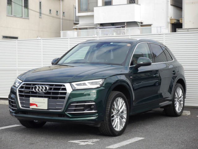 中古車 アウディ Q5 2 0 Tfsi クワトロ 4wd の中古車詳細 38 000km グリーンメタリック 東京都 375万円 中古車 情報 中古車検索なら 車選びドットコム 車選び Com