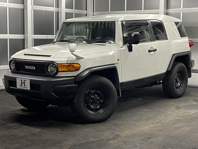 中古車 トヨタ Fjクルーザー 4 0 カラーパッケージ 4wd メモリナビ オートクルーズ 障害物センサー の中古車詳細 99 000km ホワイト 北海道 238万円 中古車情報 中古車検索なら 車選びドットコム 車選び Com