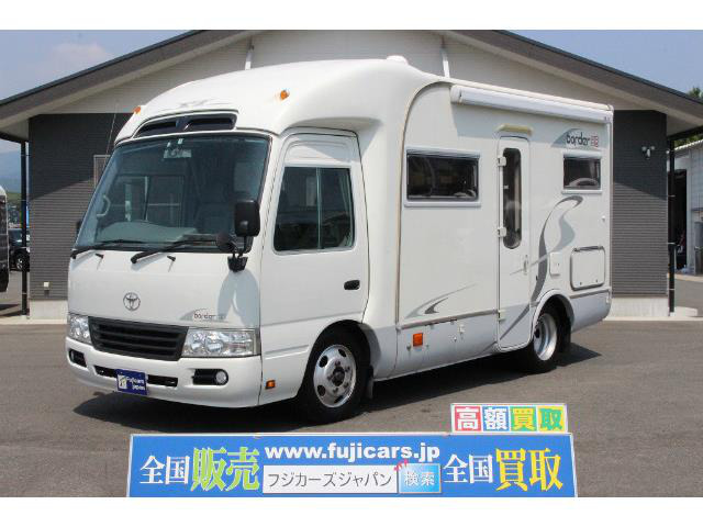中古車 トヨタ コースター キャンピング コースター ナッツrv ボーダー タイプd 6at の中古車詳細 91 2km ホワイト 佐賀県 659万円 中古車情報 中古車検索なら 車選びドットコム 車選び Com