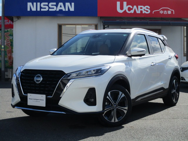 中古車 日産 キックス 1 2 X ツートーンインテリアエディション E Power の中古車詳細 2 000km パールホワイト 滋賀県 249万円 中古車情報 中古車検索なら 車選びドットコム 車選び Com