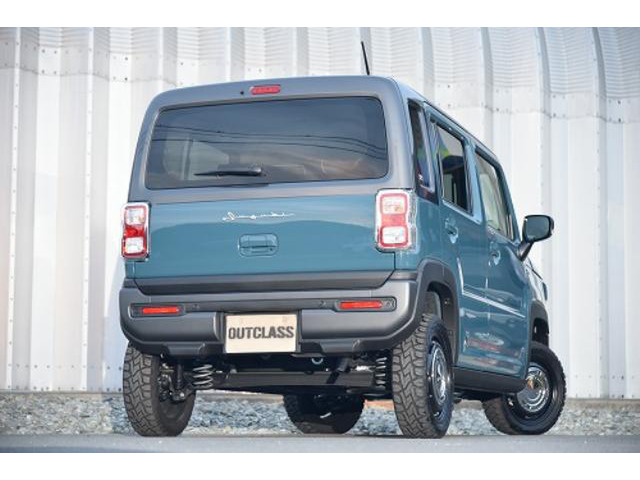 中古車 スズキ ハスラー X リフトアップ Damd Classico の中古車詳細 登録済未使用車 70km走行 青 グレー 徳島県 価格応談 中古車情報 中古車検索なら 車選びドットコム 車選び Com