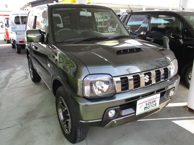 中古車 スズキ ジムニー ランドベンチャー 4wd の中古車詳細 52 000km グリーン 福井県 158万円 中古車情報 中古車検索なら 車選びドットコム 車選び Com