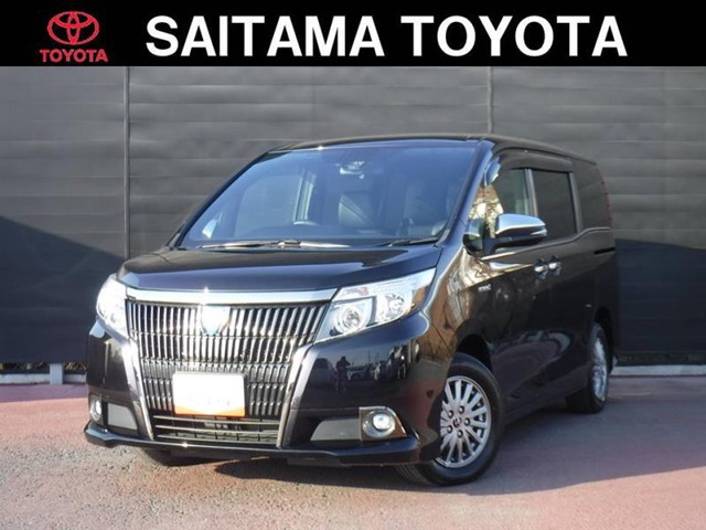 中古車 トヨタ エスクァイアハイブリッド 1 8 Gi ブラックテーラード の中古車詳細 59 000km ブラック 埼玉県 199 8万円 中古車情報 中古車検索なら 車選びドットコム 車選び Com