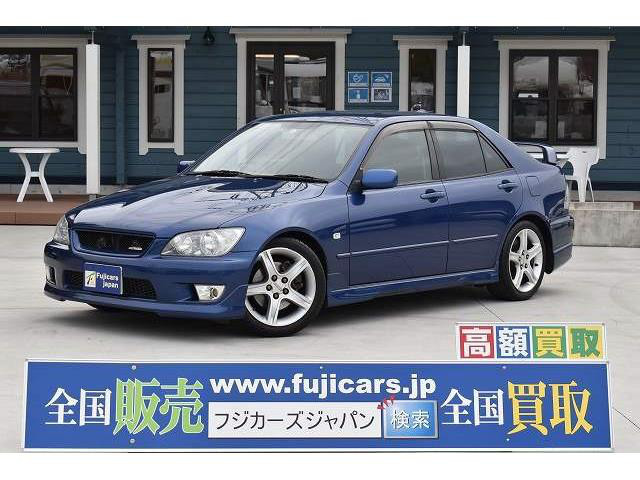 中古車 トヨタ アルテッツァ 2 0 Rs0 Zエディション 後期型 車高調 エアロ の中古車詳細 86 991km ブルー 兵庫県 139万円 中古車情報 中古車検索なら 車選びドットコム 車選び Com