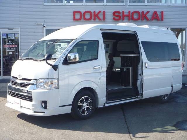 中古車 トヨタ ハイエースバン 2 8 Dx ワイド スーパーロング ハイルーフ ディーゼル 4wd の中古車詳細 新車 パール 青森県 923万円 中古車情報 中古車検索なら 車選びドットコム 車選び Com