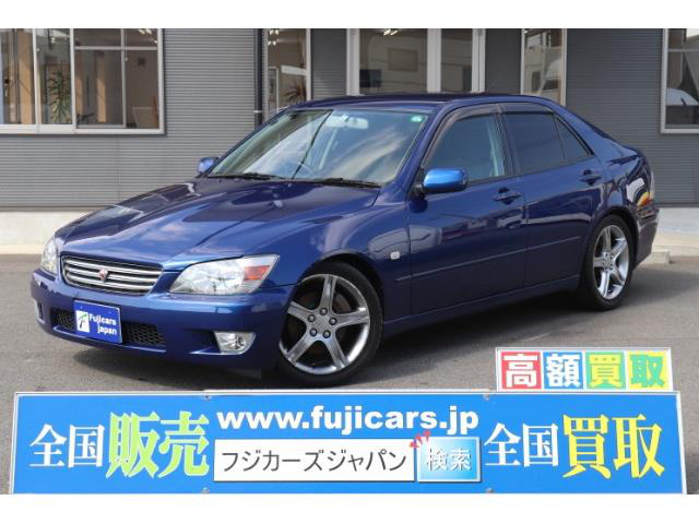 中古車 トヨタ アルテッツァ 2 0 Rs0 Zエディション の中古車詳細 84 705km ブルー 佐賀県 119万円 中古車情報 中古車検索なら 車選びドットコム 車選び Com