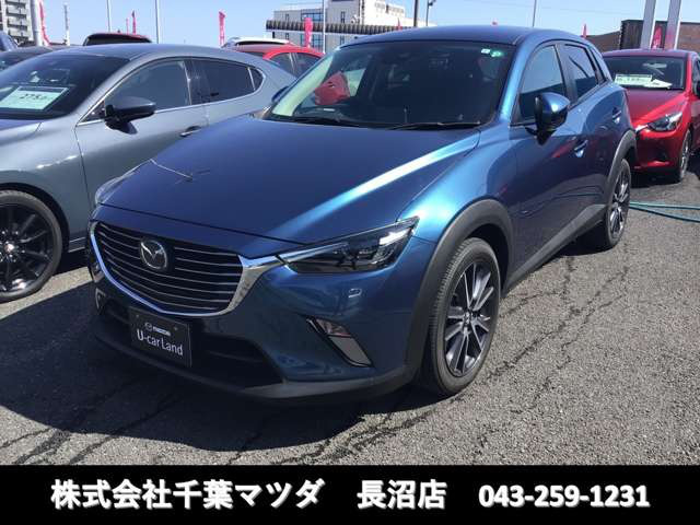 中古車 マツダ Cx 3 2 0 s プロアクティブ の中古車詳細 15 000km ブルー 千葉県 178万円 中古車情報 中古車 検索なら 車選びドットコム 車選び Com