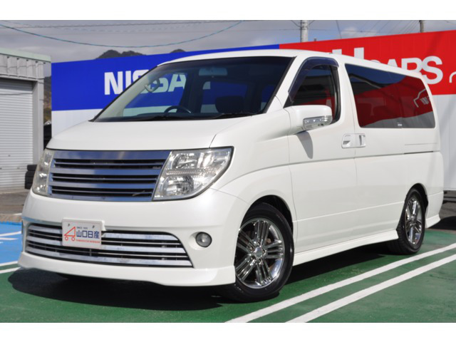 中古車 日産 エルグランド 3 5 ライダーs の中古車詳細 53 000km パールホワイト 山口県 59 8万円 中古車情報 中古車 検索なら 車選びドットコム 車選び Com