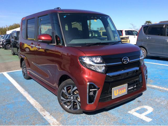 中古車 ダイハツ タントカスタム X セレクション の中古車詳細 4km ワインレッド 兵庫県 154 9万円 中古車情報 中古車 検索なら 車選びドットコム 車選び Com