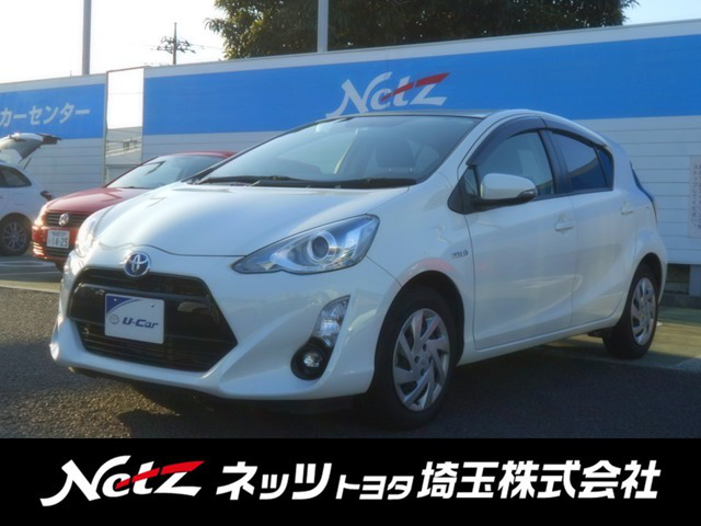 中古車 トヨタ アクア 1 5 S 44 000km ホワイトパール 埼玉県 90万円 中古車情報 中古車検索なら 車選びドットコム 車 選び Com