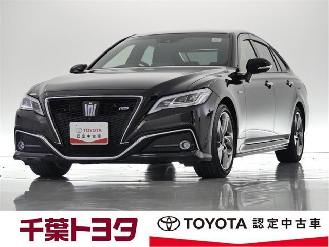 中古車 トヨタ クラウンハイブリッド 2 5 Rs アドバンス の中古車詳細 5 000km ブラック 千葉県 443万円 中古車情報 中古車検索なら 車選びドットコム 車選び Com