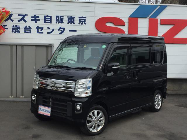 中古車 スズキ エブリイワゴン Pzターボスペシャル ハイルーフ 衝突軽 の中古車詳細 55 000km クロ 東京都 115 1万円 中古車情報 中古車検索なら 車選びドットコム 車選び Com