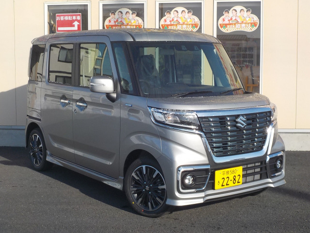 中古車 スズキ スペーシアカスタム の中古車詳細 登録済未使用車 5km シルバー 岩手県 173 8万円 中古車情報 中古車検索なら 車選びドットコム 車選び Com