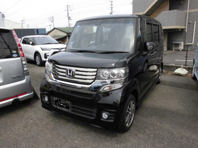 中古車 ホンダ N Boxカスタム G Aパッケージ あんしんパッケージ Etc の中古車詳細 61 506km 黒 愛媛県 79万円 中古車情報 中古車検索なら 車選びドットコム 車選び Com