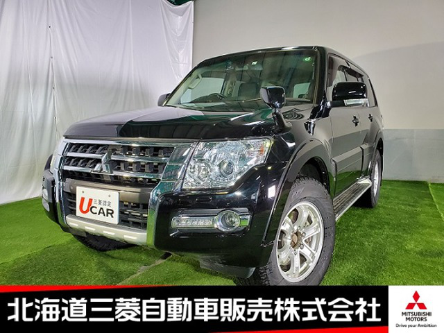 中古車 三菱 パジェロ ロング3 2ディーゼルターボ エクシード の中古車詳細 36 000km ブラック 北海道 399万円 中古車 情報 中古車検索なら 車選びドットコム 車選び Com