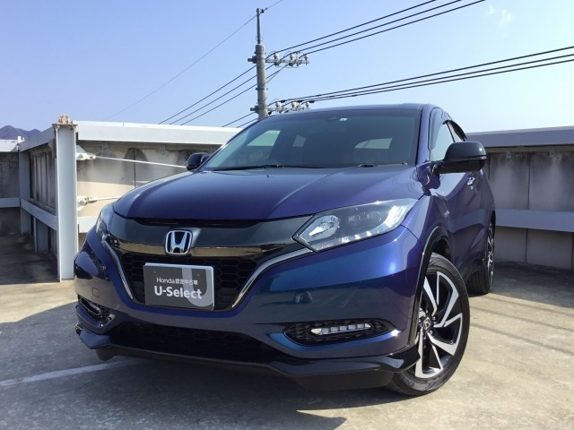 中古車 ホンダ ヴェゼル 1 5 ハイブリッド Rs ホンダセンシング の中古車詳細 34 000km ブルーパール 山口県 1 6万円 中古車情報 中古車検索なら 車選びドットコム 車選び Com