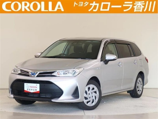 中古車 トヨタ カローラフィールダー 1 5 ハイブリッド の中古車詳細 45 000km シルバーメタリック 香川県 128 7万円 中古車情報 中古車検索なら 車選びドットコム 車選び Com