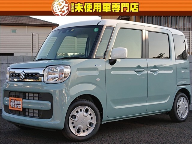 中古車 スズキ スペーシア ハイブリッド Hybrid X 両側電動スライドドア サーキュレーター の中古車詳細 登録済未使用車 10km走行 オフブルーホワイトツートン 千葉県 139 9万円 中古車情報 中古車検索なら 車選びドットコム 車選び Com