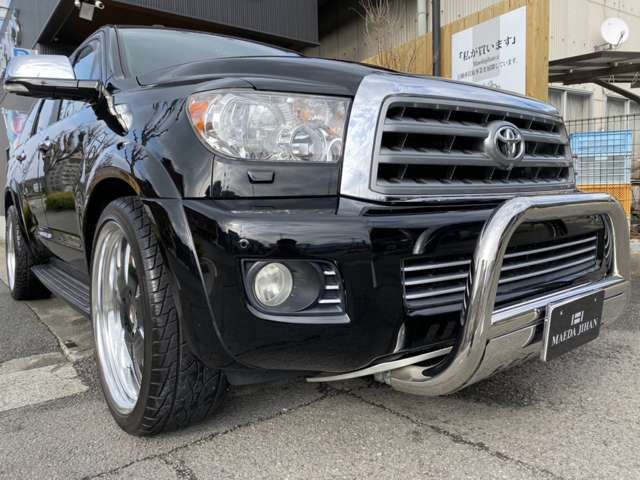 中古車 米国トヨタ セコイア リミテッド 5 7 V8 4wd の中古車詳細 154 000km ブラック 愛媛県 309万円 中古車情報 中古車検索なら 車選びドットコム 車選び Com