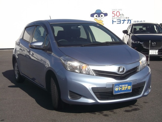 中古車 トヨタ ヴィッツ 1 0 F スマイルエディション の中古車詳細 52 000km ライトブルー 群馬県 46 2万円 中古車 情報 中古車検索なら 車選びドットコム 車選び Com