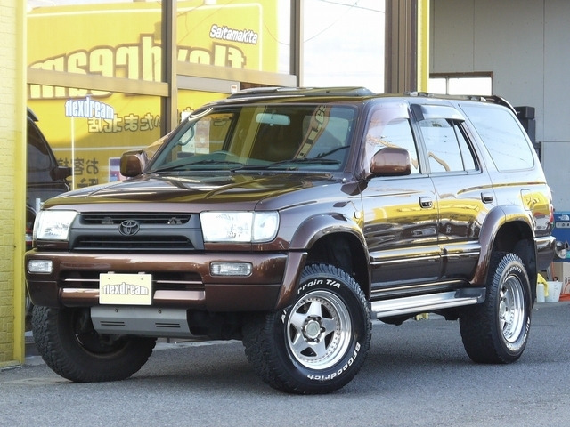 中古車 トヨタ ハイラックスサーフ 2 7 Ssr V ワイド 4wd の中古車詳細 173 000km チャイロ 埼玉県 119 8万円 中古車情報 中古車検索なら 車選びドットコム 車選び Com