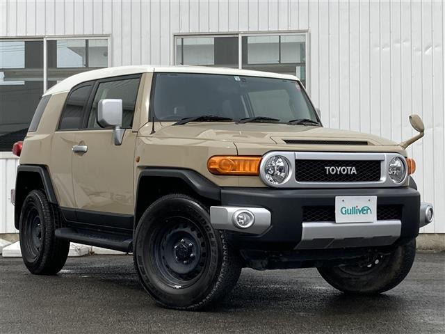 中古車 トヨタ Fjクルーザー 4 0 オフロードパッケージ 4wd 修復歴無し の中古車詳細 33 000km ベージュ ホワイト 東京都 348 8万円 中古車情報 中古車検索なら 車選びドットコム 車選び Com