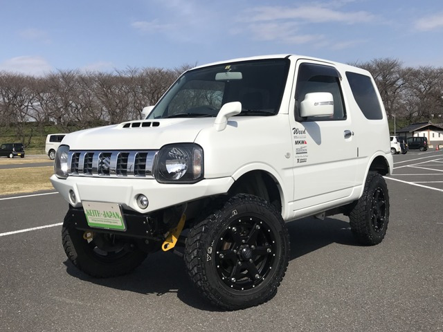 中古車 スズキ ジムニー クロスアドベンチャー 4wd 9型 特別仕様車 社外足廻リフトアップ改 の中古車詳細 71 000km パールホワイト 埼玉県 129 8万円 中古車情報 中古車検索なら 車選びドットコム 車選び Com