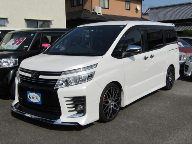 中古車 トヨタ ヴォクシー 2 0 Zs 煌 の中古車詳細 85 000km パール 香川県 185万円 中古車情報 中古車検索なら 車 選びドットコム 車選び Com