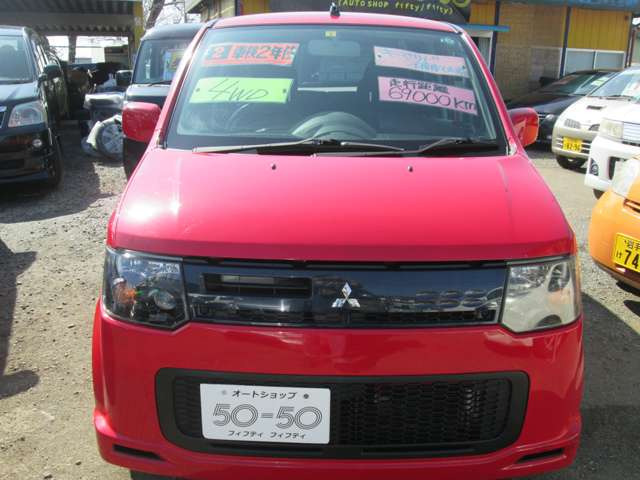 中古車 三菱 Ekスポーツ R 4wd の中古車詳細 69 000km レッドメタリック 岩手県 26万円 中古車情報 中古 車検索なら 車選びドットコム 車選び Com