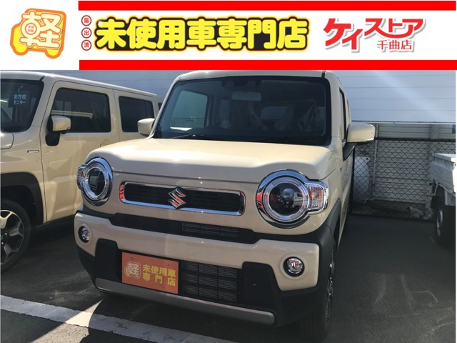 中古車 スズキ ハスラー ハイブリッド Hybrid X 4wd の中古車詳細 登録済未使用車 8km走行 ベージュ 長野県 154 8万円 中古車情報 中古車検索なら 車選びドットコム 車選び Com