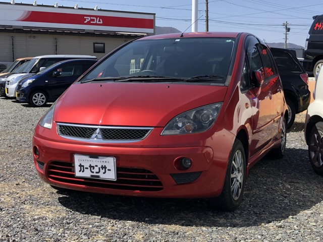中古車 三菱 コルト 1 3 Rx 4wd の中古車詳細 107 000km レッド 長野県 18万円 中古車情報 中古車検索なら 車 選びドットコム 車選び Com