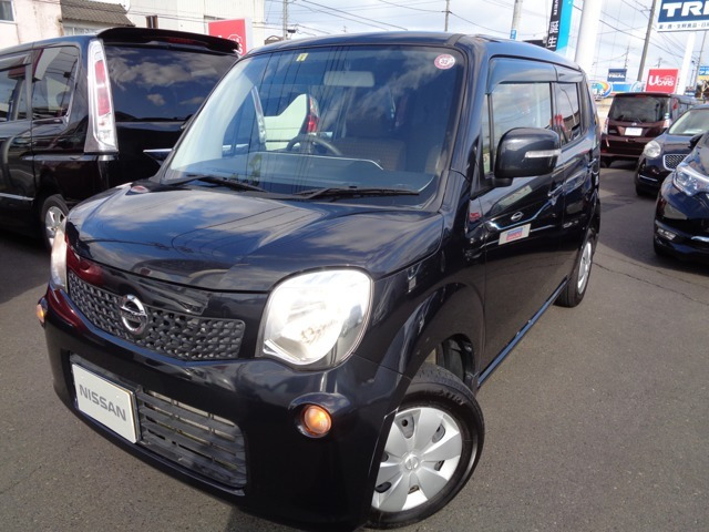 中古車 日産 モコ X の中古車詳細 46 000km ブラック 島根県 59万円 中古車情報 中古車検索なら 車選びドットコム 車 選び Com